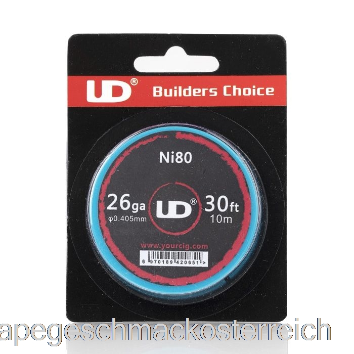 Ud Youde Widerstandsdraht 26 Ga - Nichrome 80 Vape-Geschmack